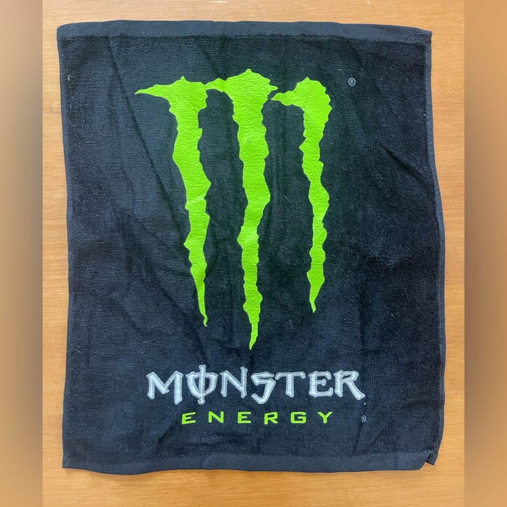 Monster Energy tour towel